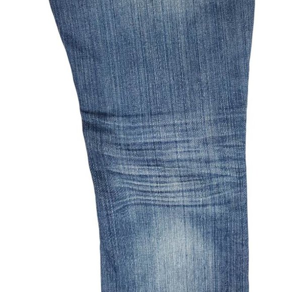 Vigoss Boyfriend Mid-Rise Ripped Tapered Jeans Sz 5 - Picture 4 of 9